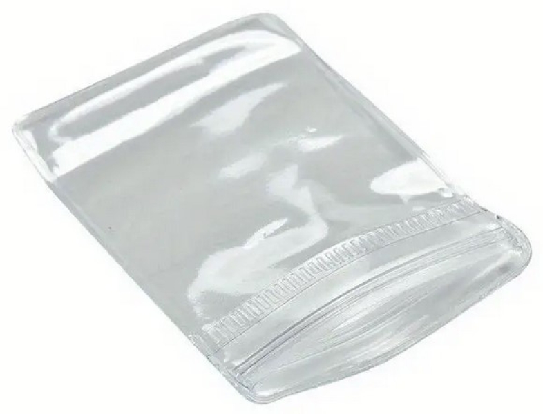 Münz-Hüllen aus glasklarer PVC-Folie, 50 x 70 mm, 50er-Packung